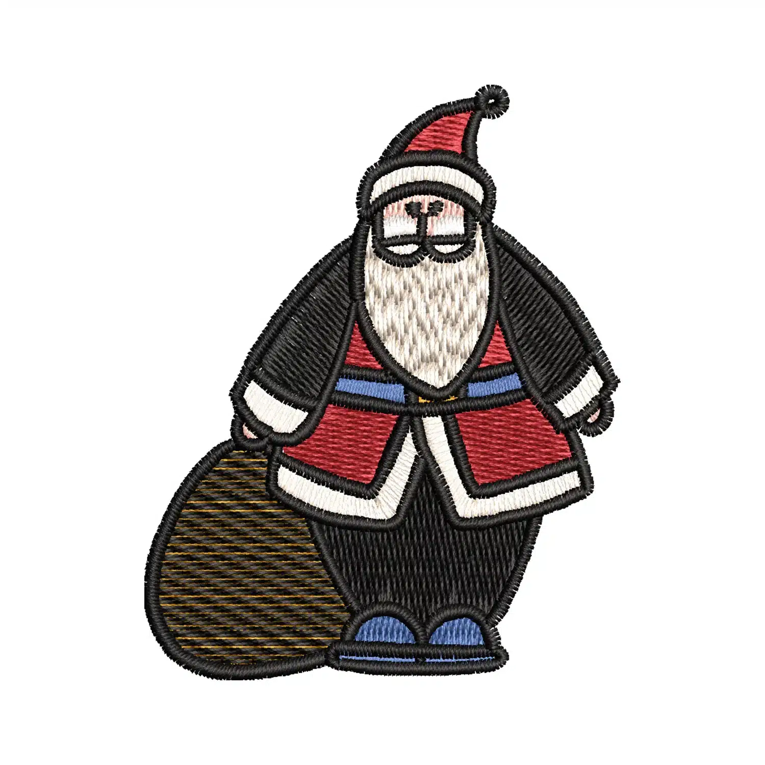 Santa Claus Embroidery Design