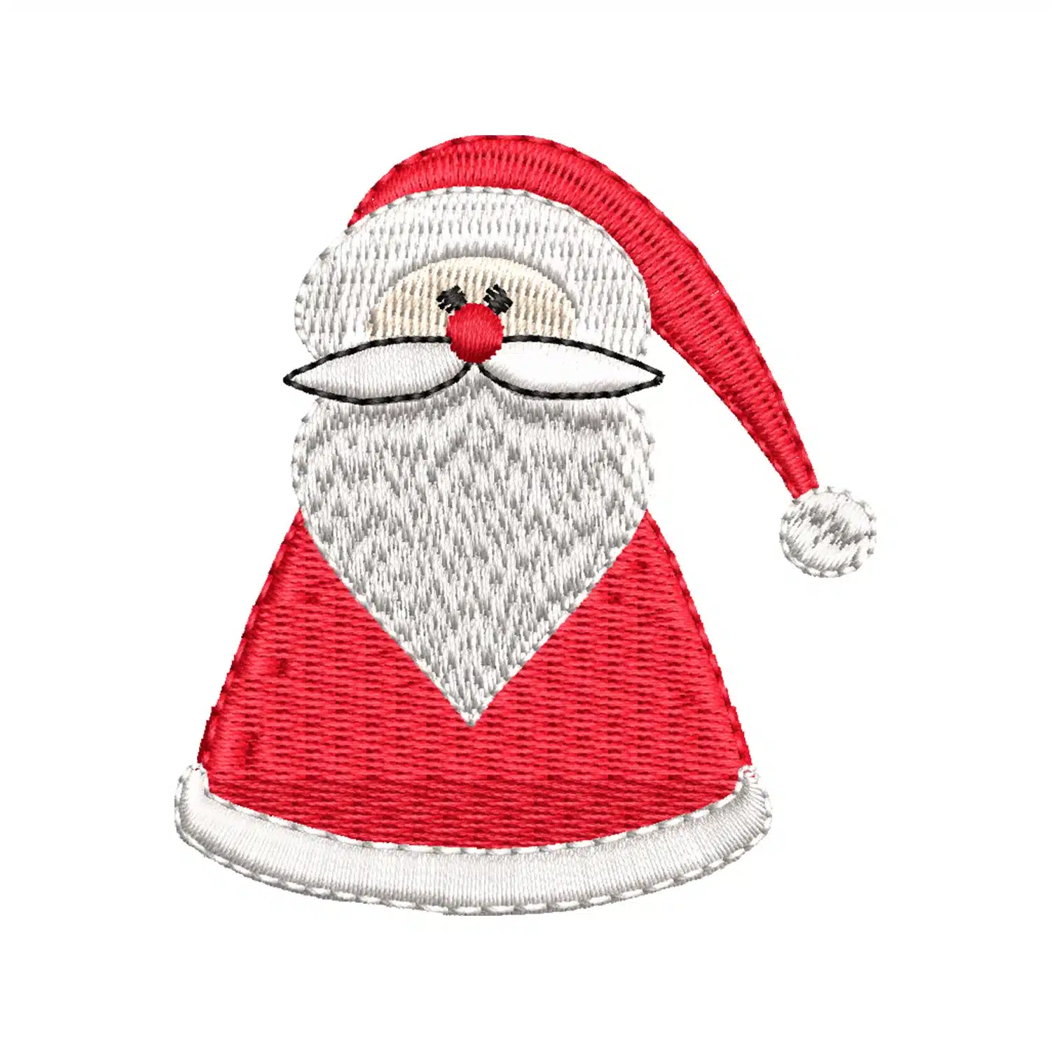 Santa Claus Embroidery Design