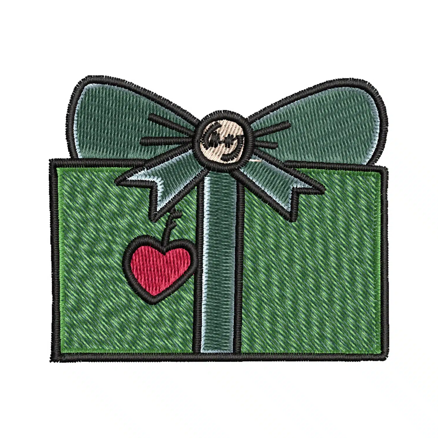 Christmas Gift Embroidery Design