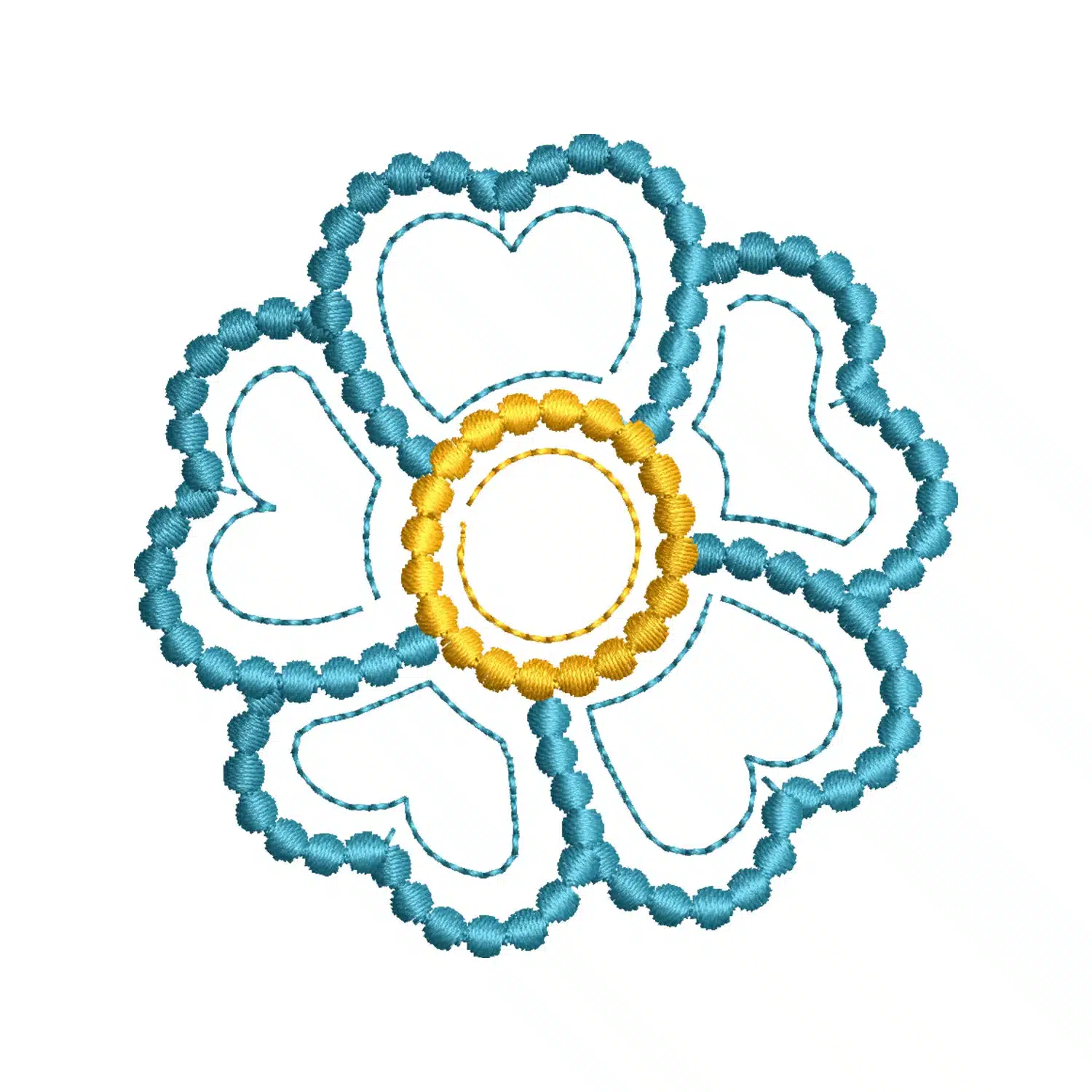 Floral Quilt Embroidery Design Floral Quilt Embroidery Design