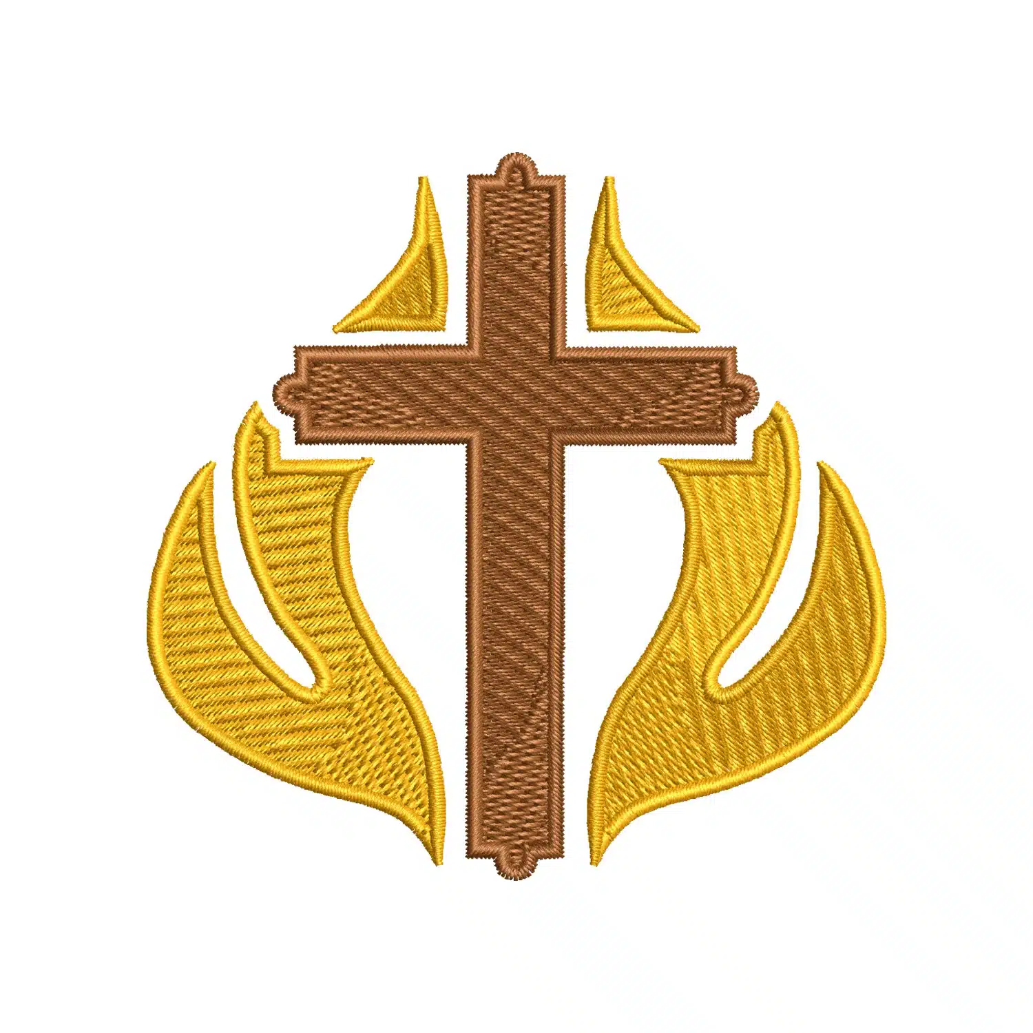 Holy Fire Embroidery Design