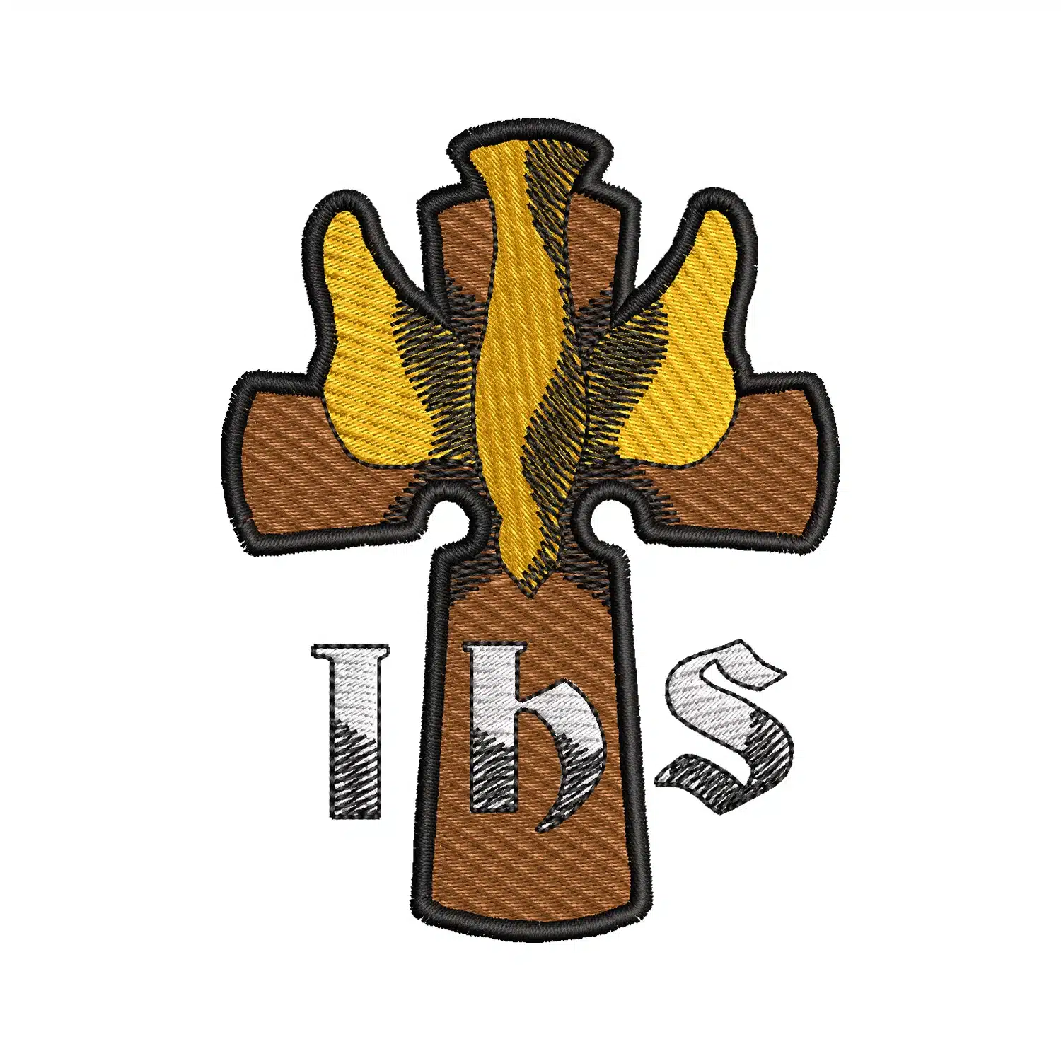 IHS Emblem Embroidery Design