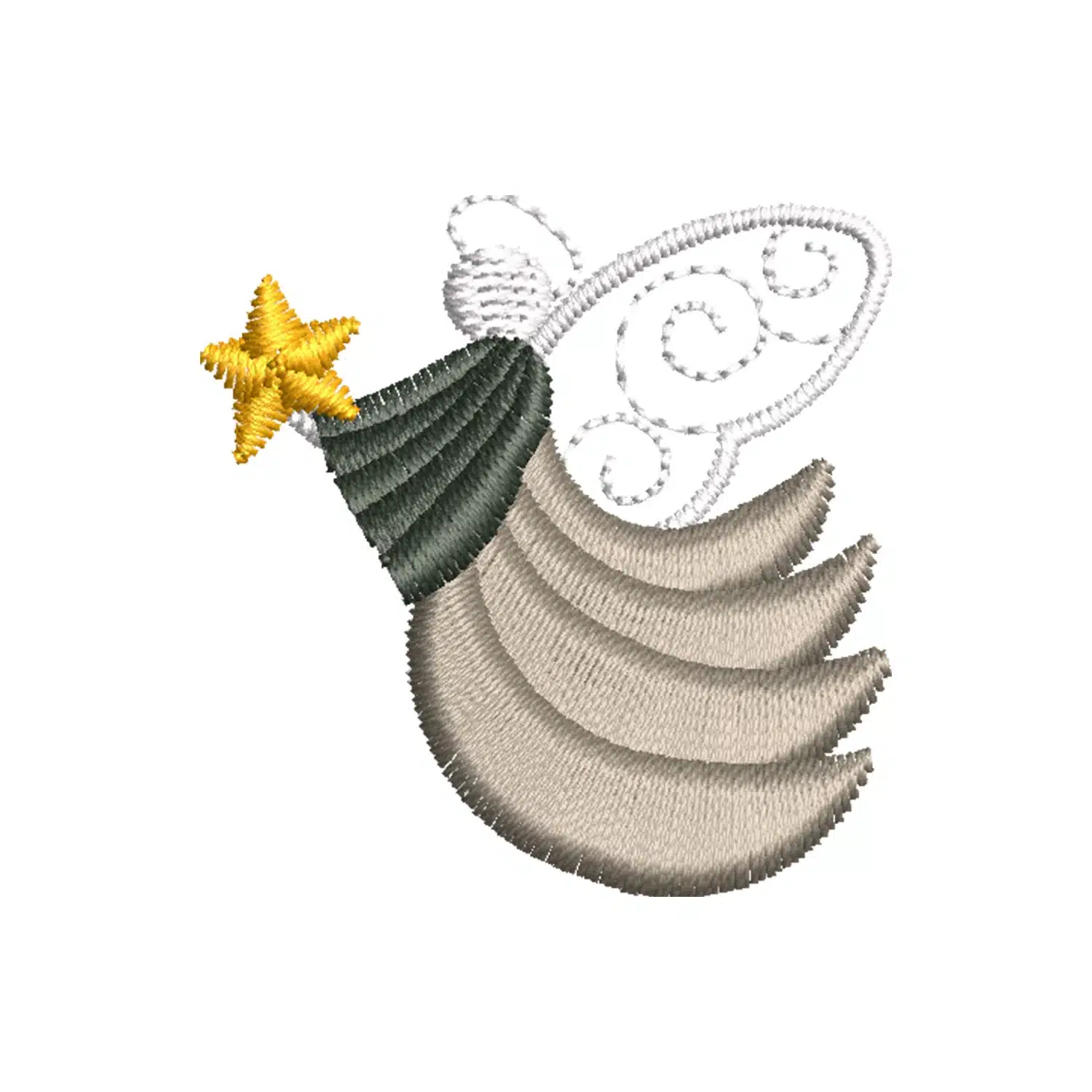 Star Angel Embroidery Design Star Angel Embroidery Design