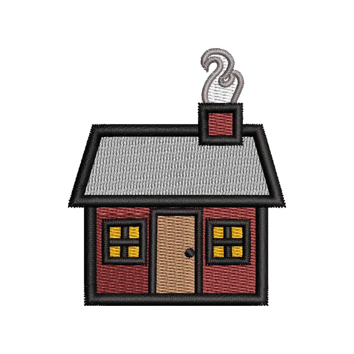 House Embroidery Design