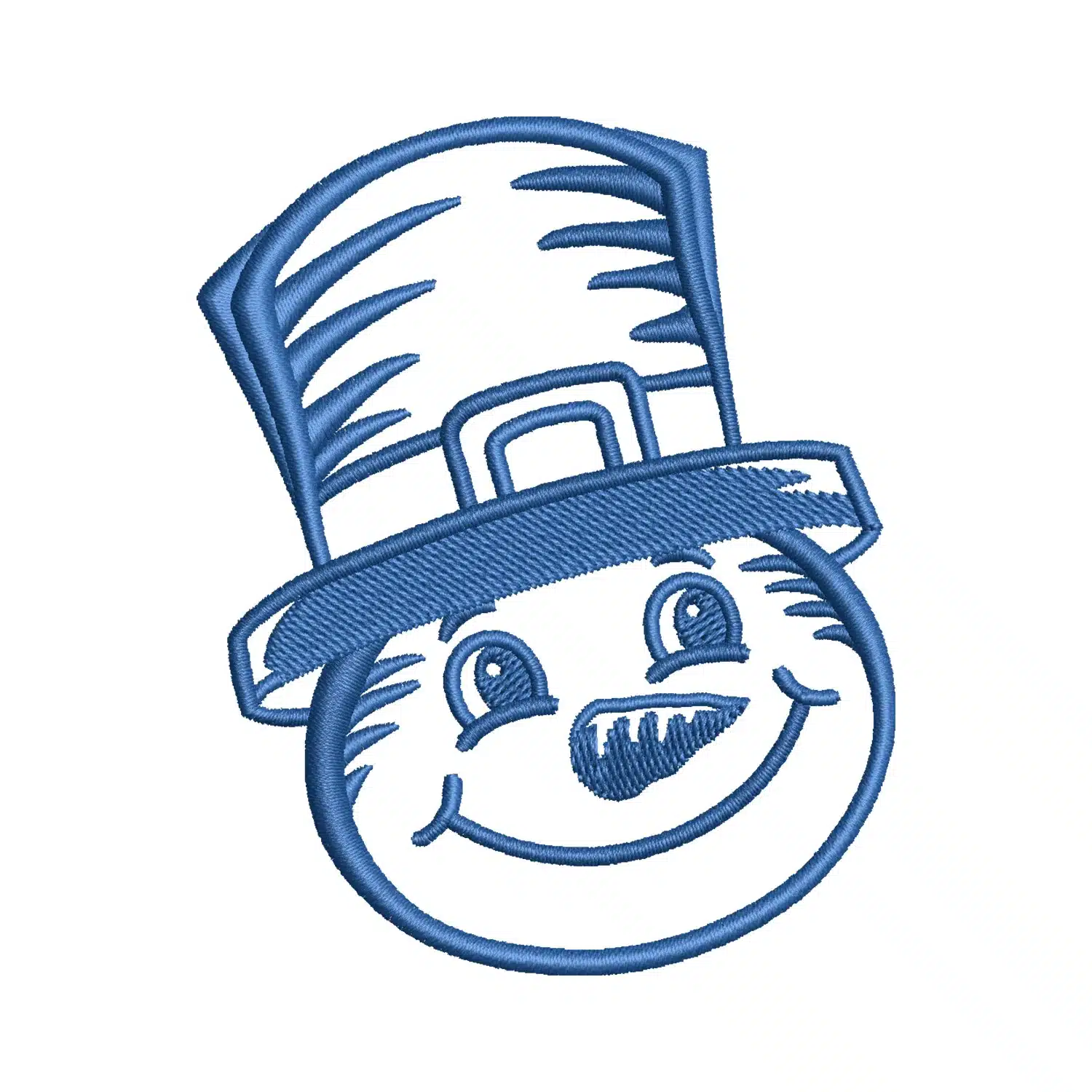 Snowman Embroidery Design