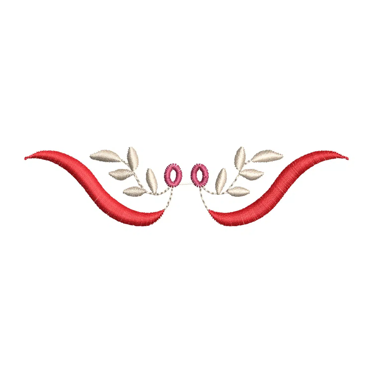 Snowflake Border Embroidery Design