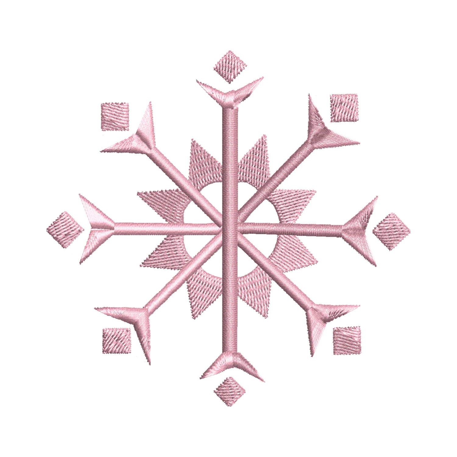 Snowflake Quilt Embroidery Design