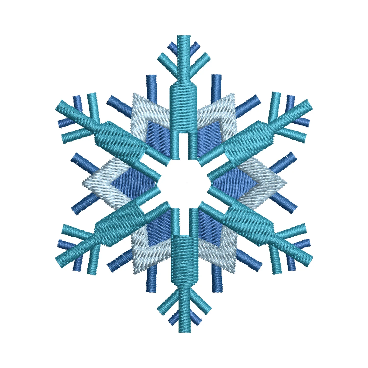 Snowflake Quilt Embroidery Design