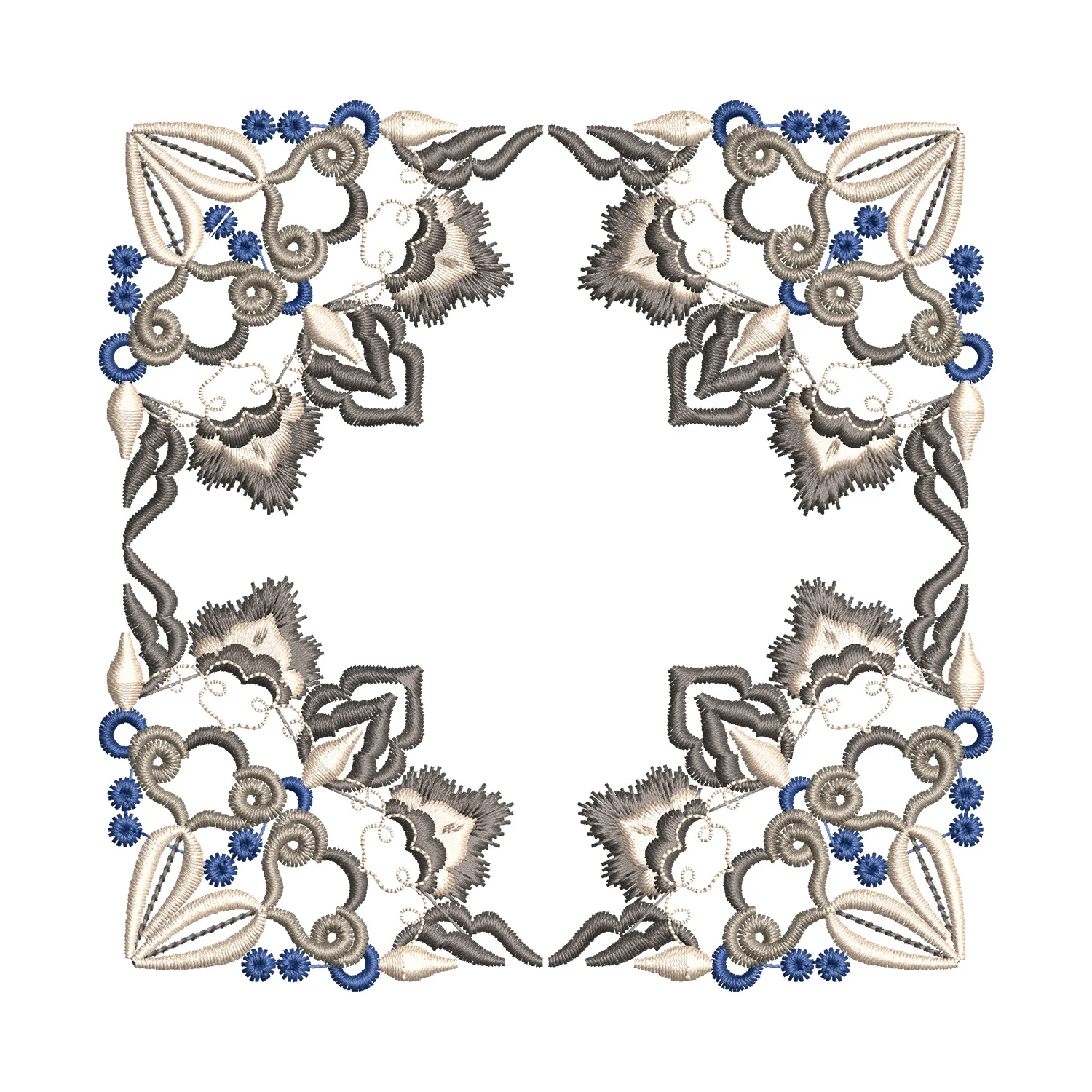 Snowflake Quilt Embroidery Design