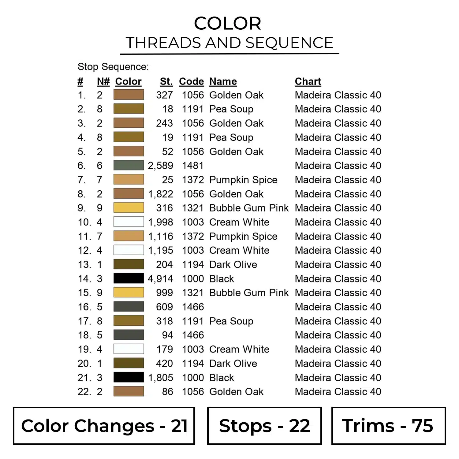 Color AML156