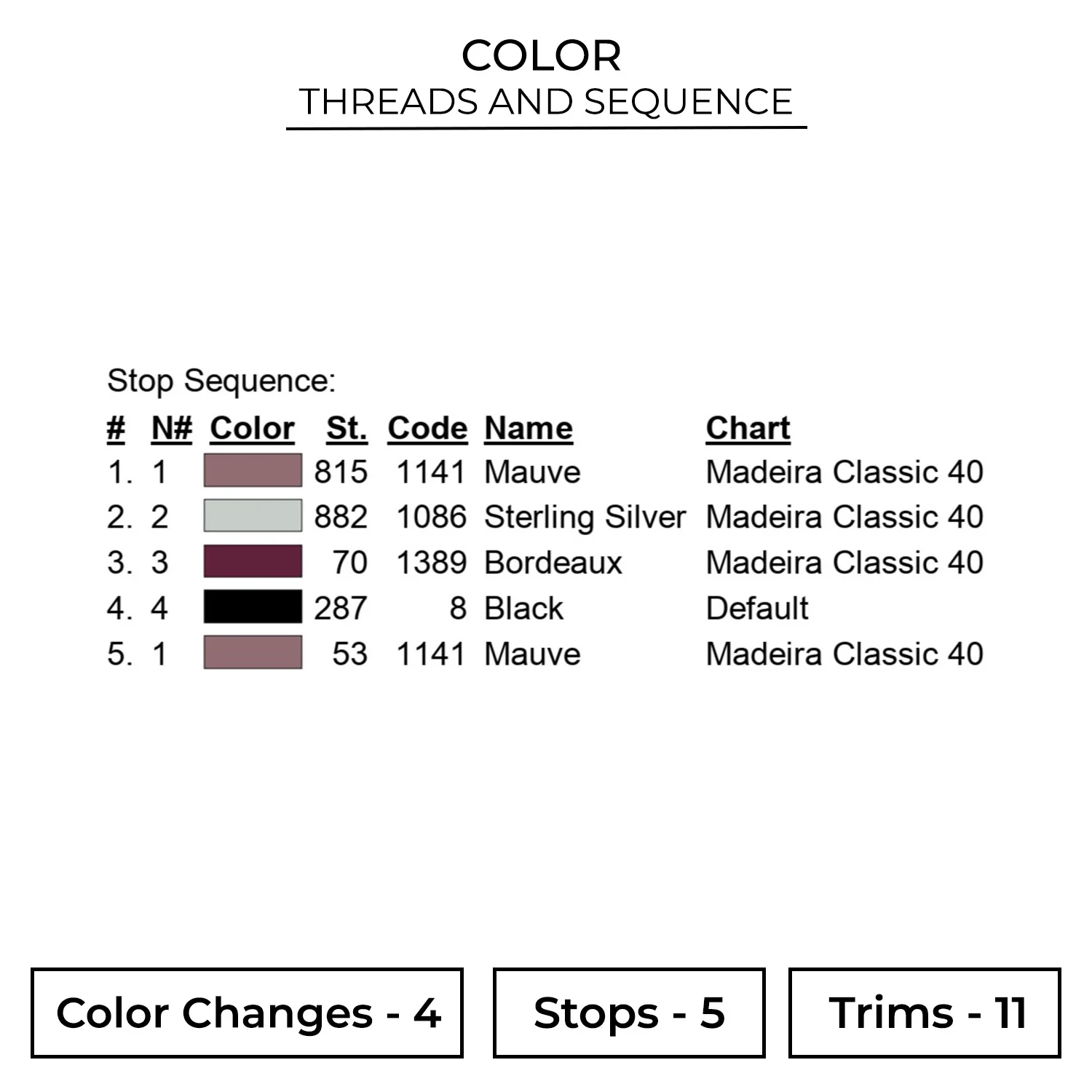 Color AML208