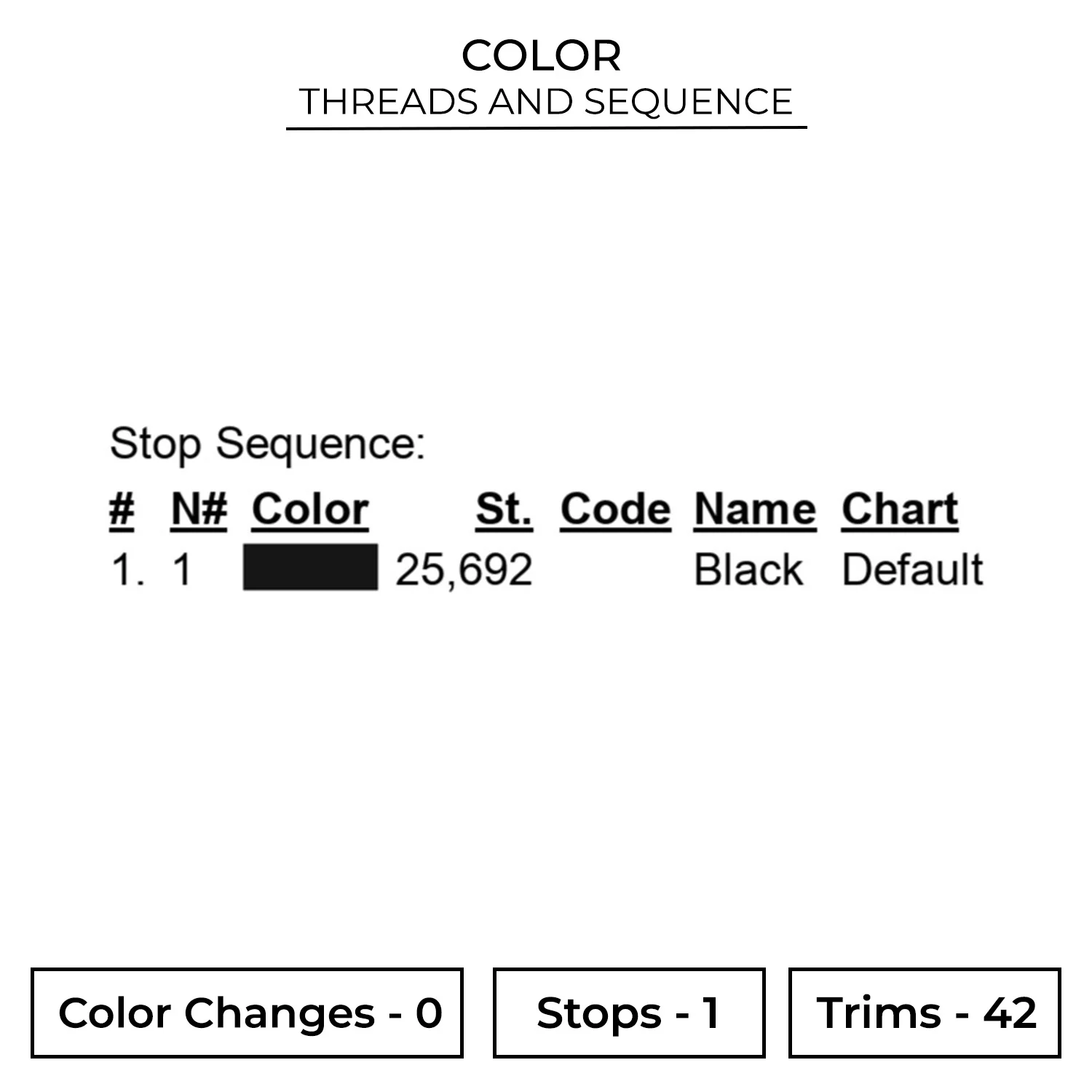 Color CAT67