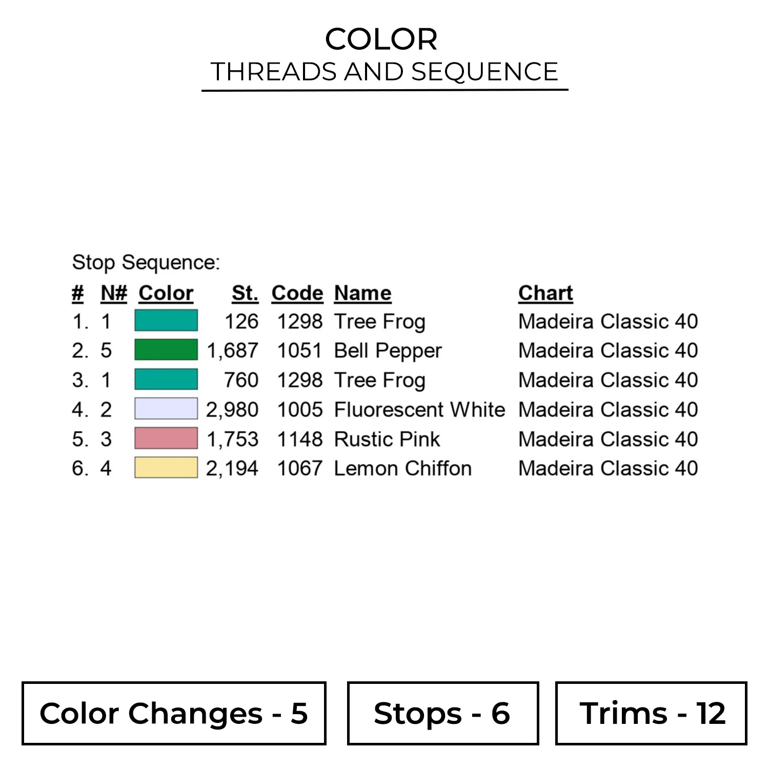 Color FLR112