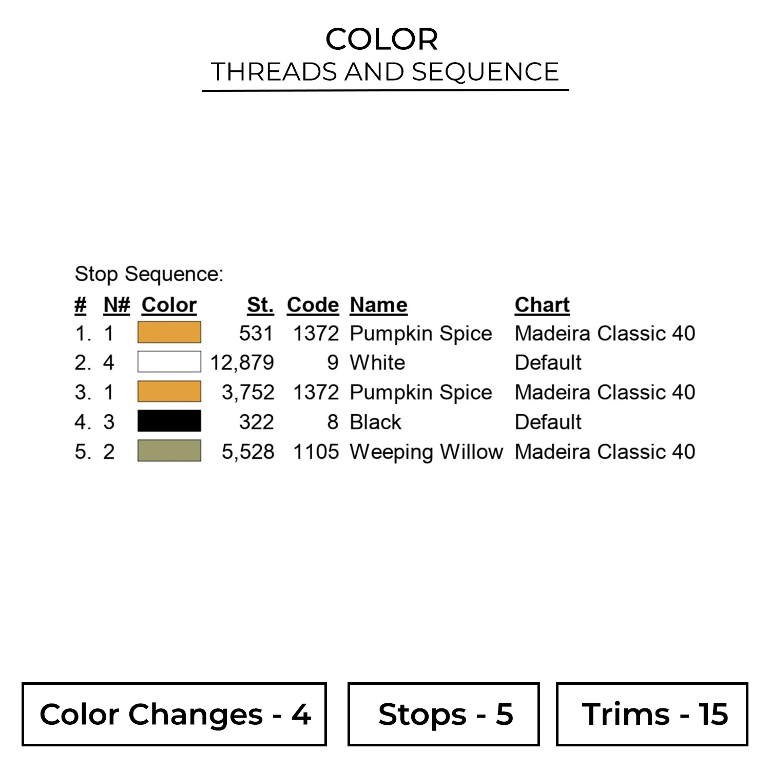 Color HLW54