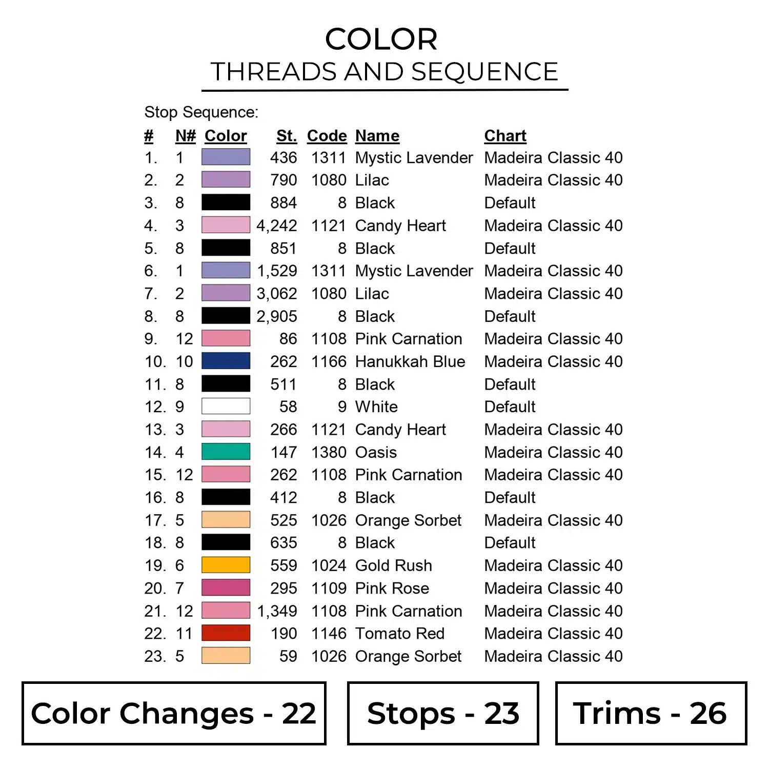 Color MYT26