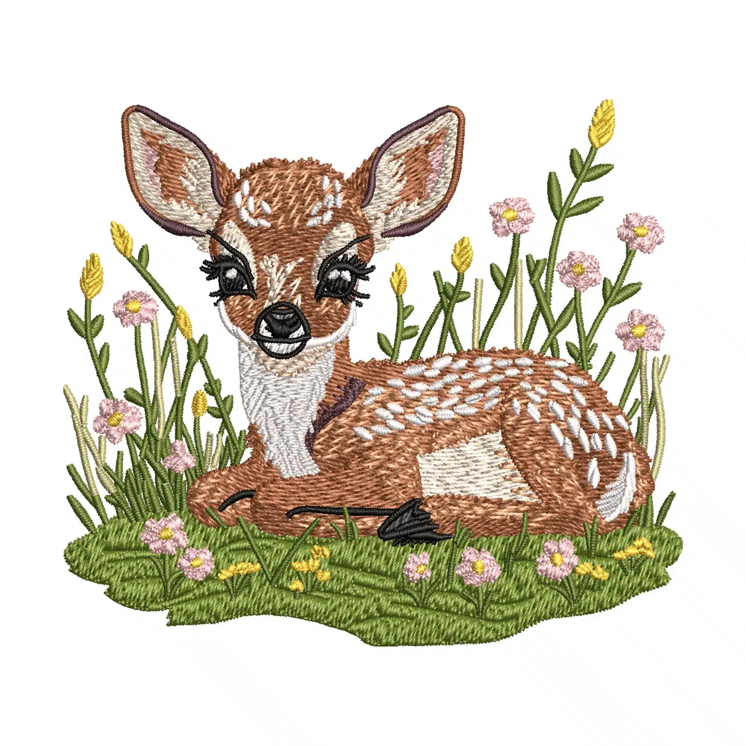 Deer Embroidery Design