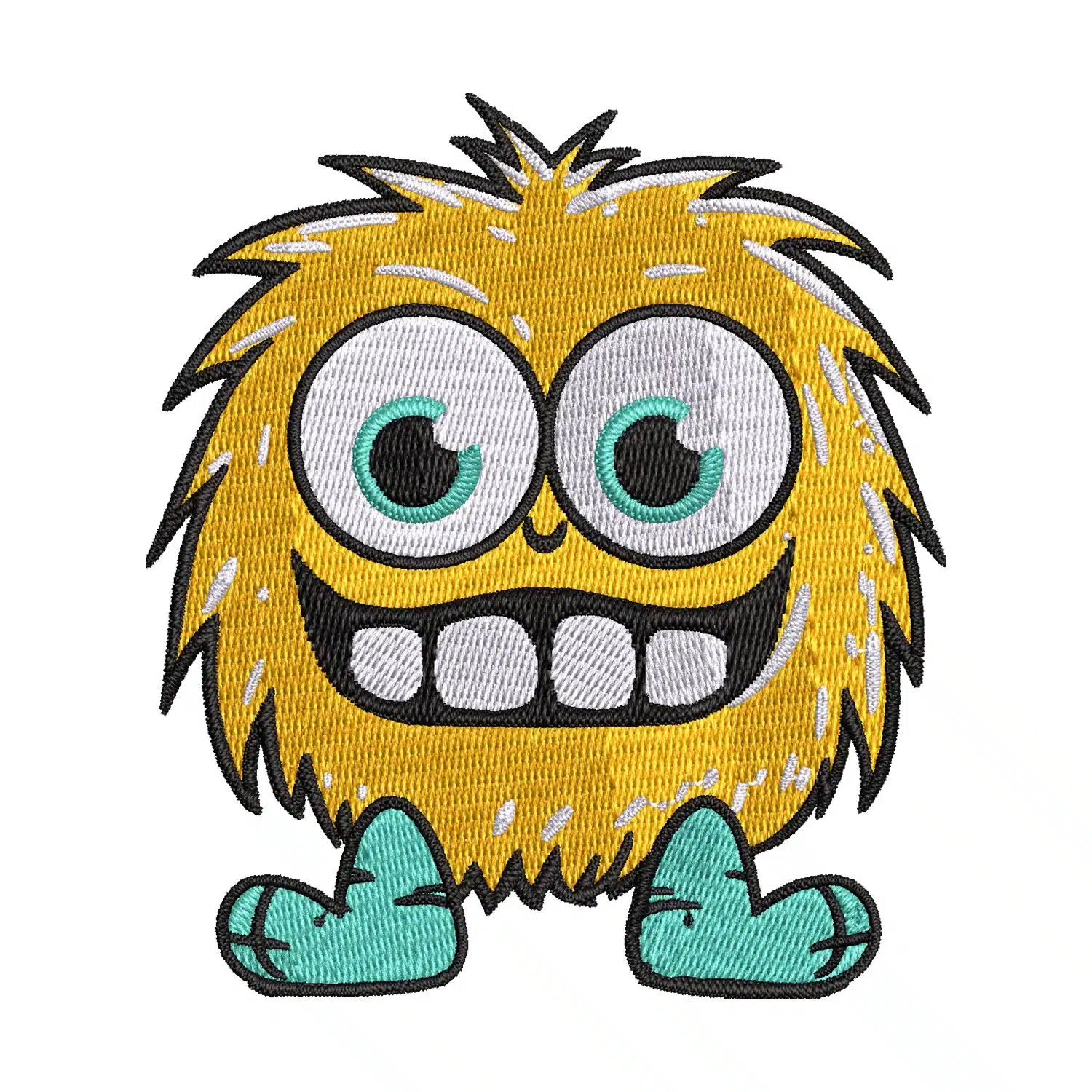 Silly Monster Embroidery Design