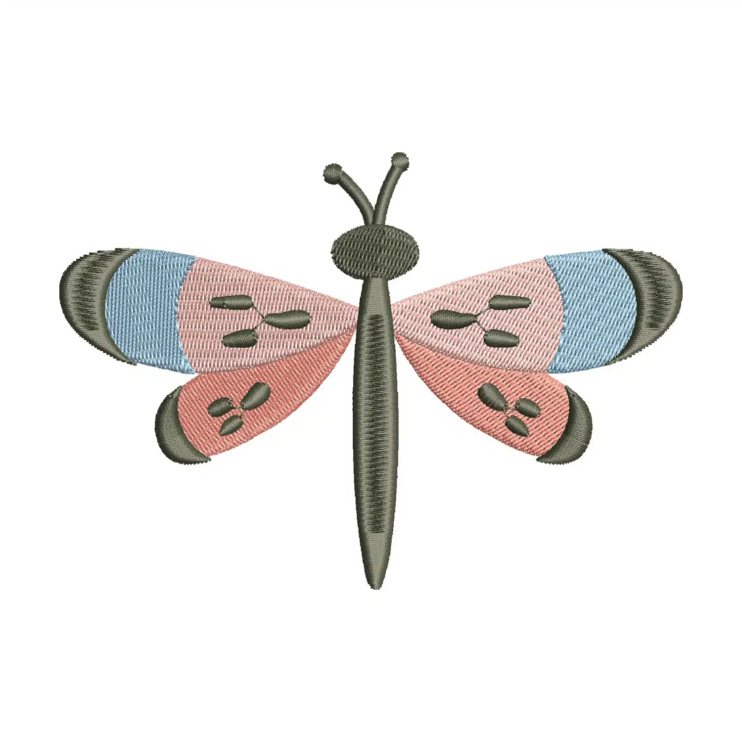 Dragonfly Embroidery Design