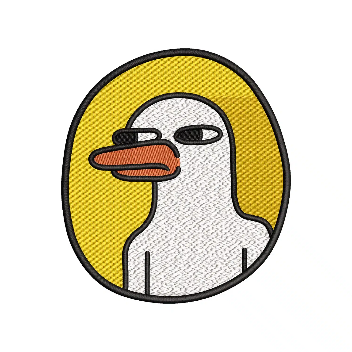 Home 157 Duck Looking Embroidery Design