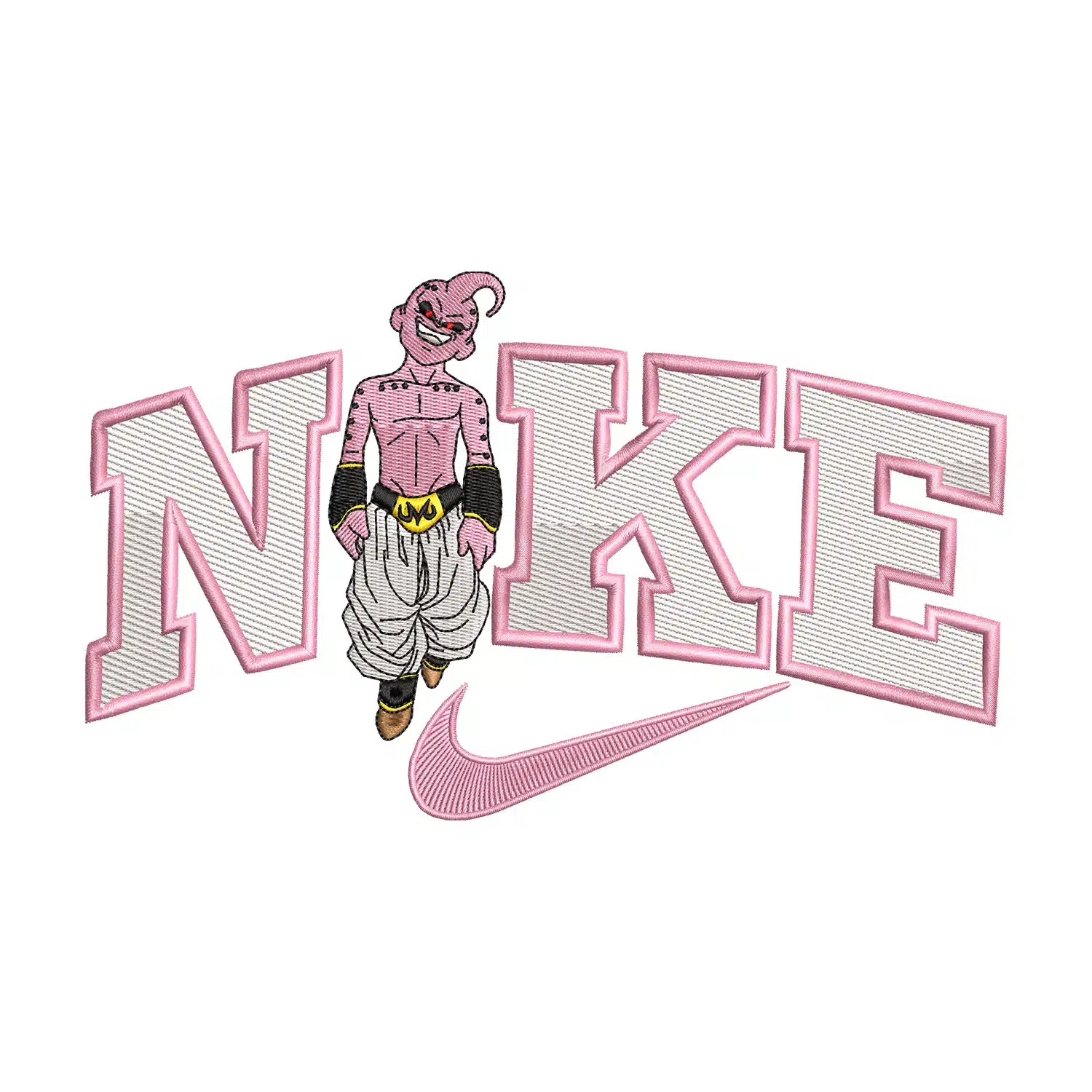 Buu Nike Embroidery Design
