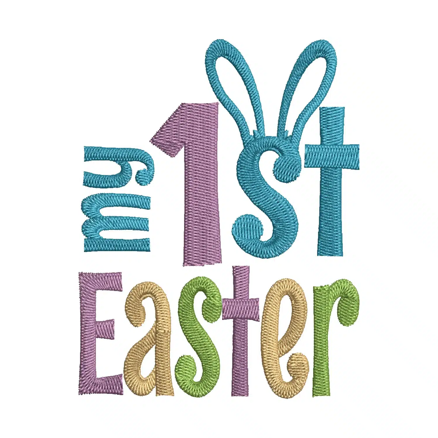 My 1st Easter Embroidery Design