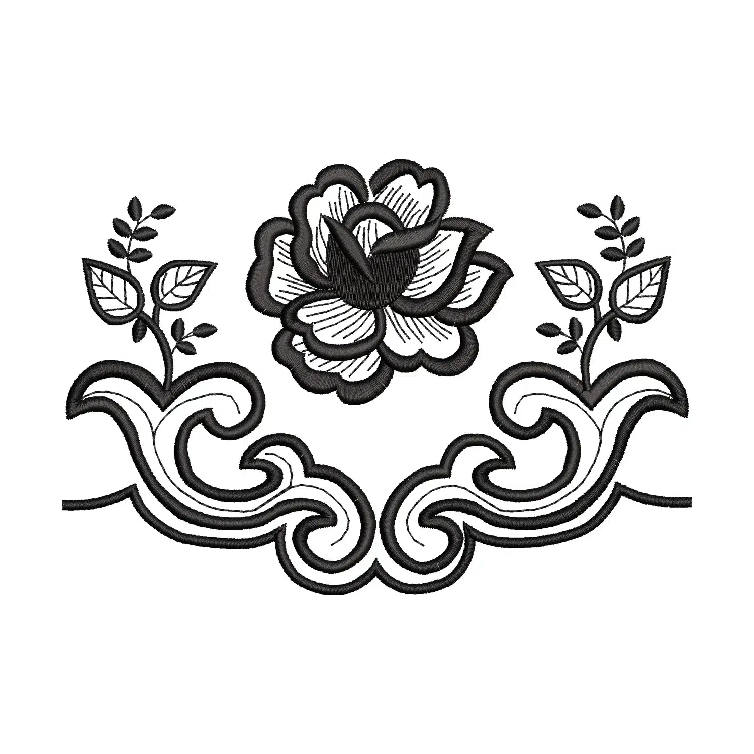 Flowers Embroidery Design