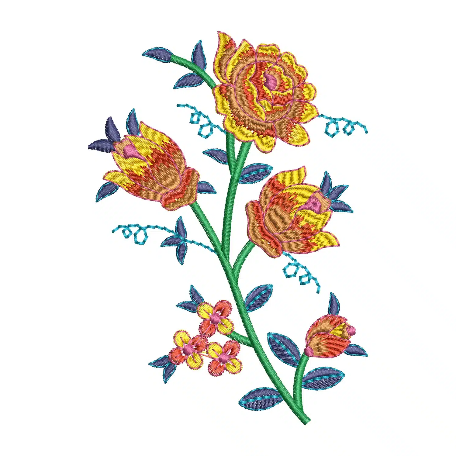 Floral Embroidery Embroidery Design