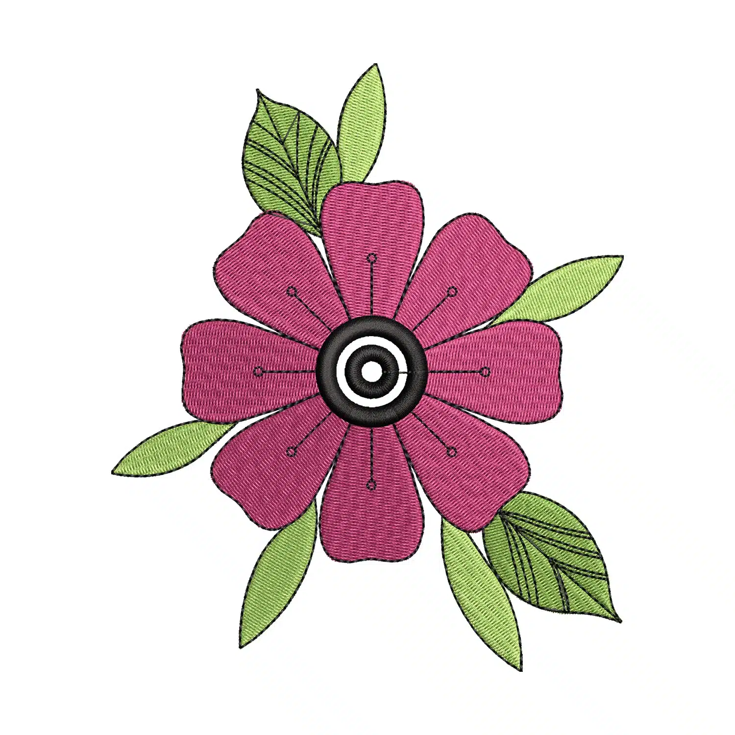 Flower Embroidery Design