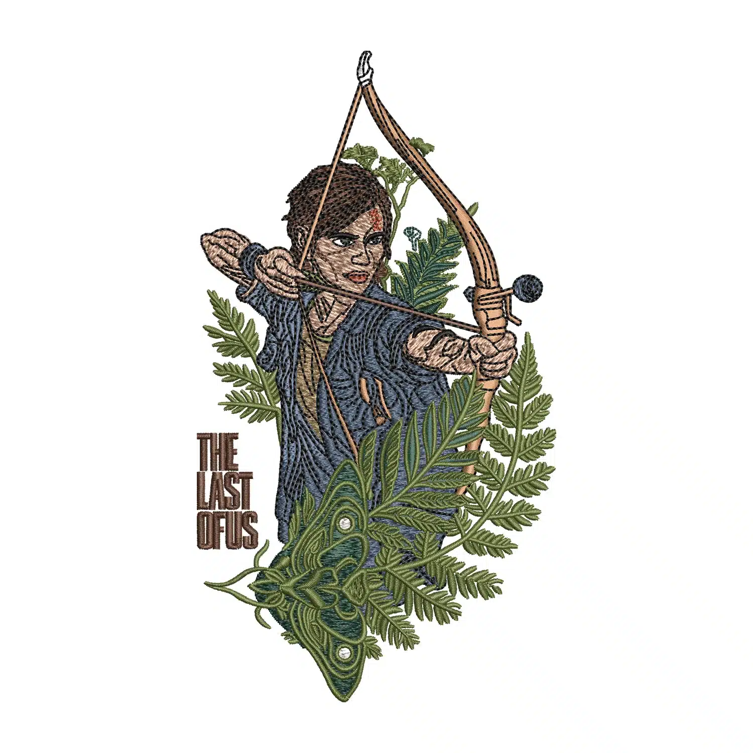 The Last of Us Embroidery Design