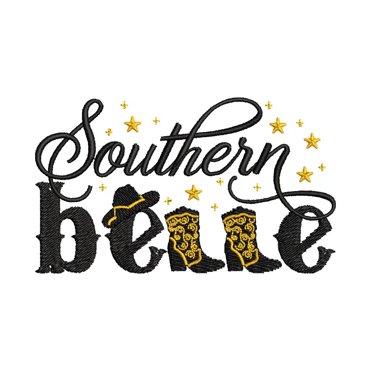 Southern Belle Embroidery Design