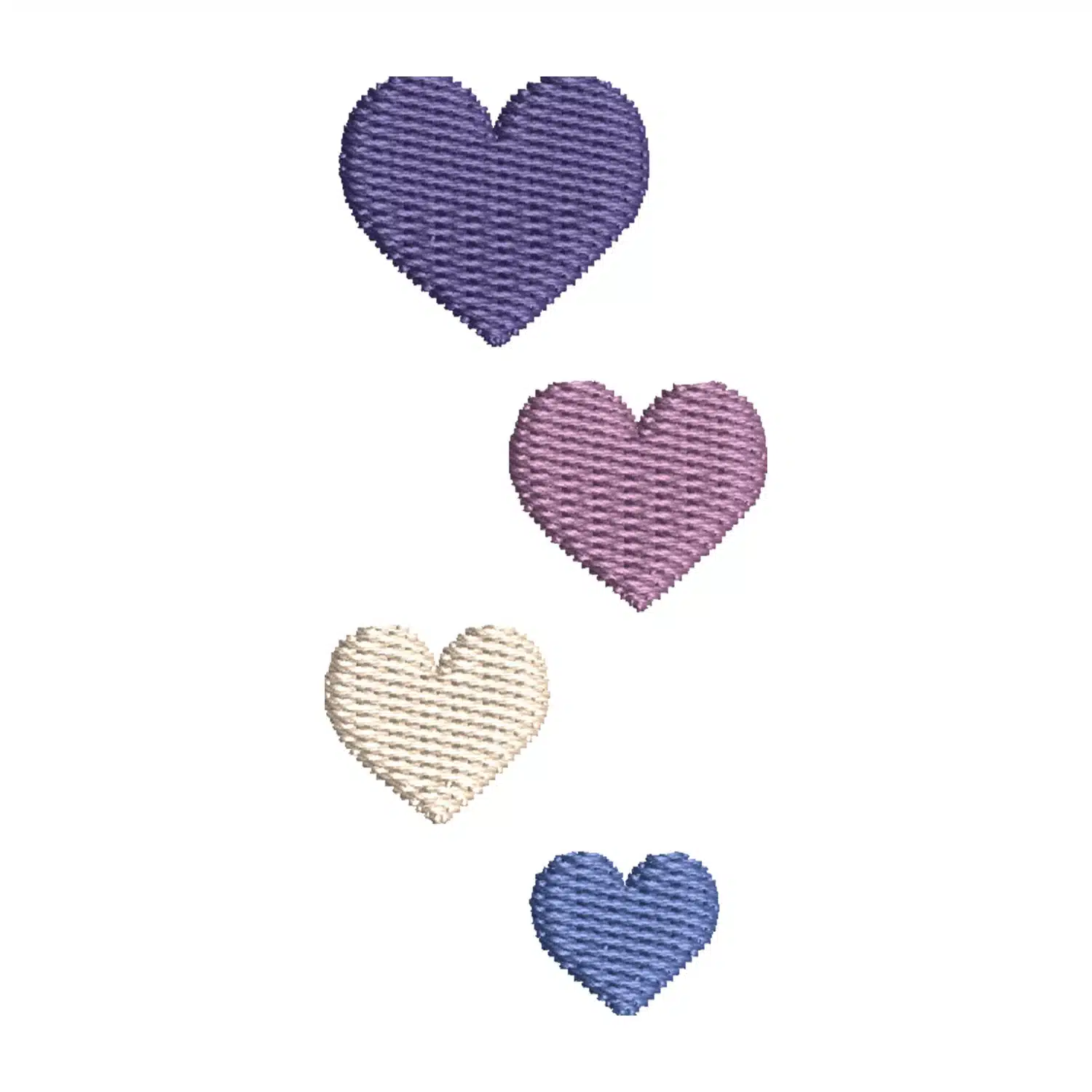 Hearts Design Embroidery Design