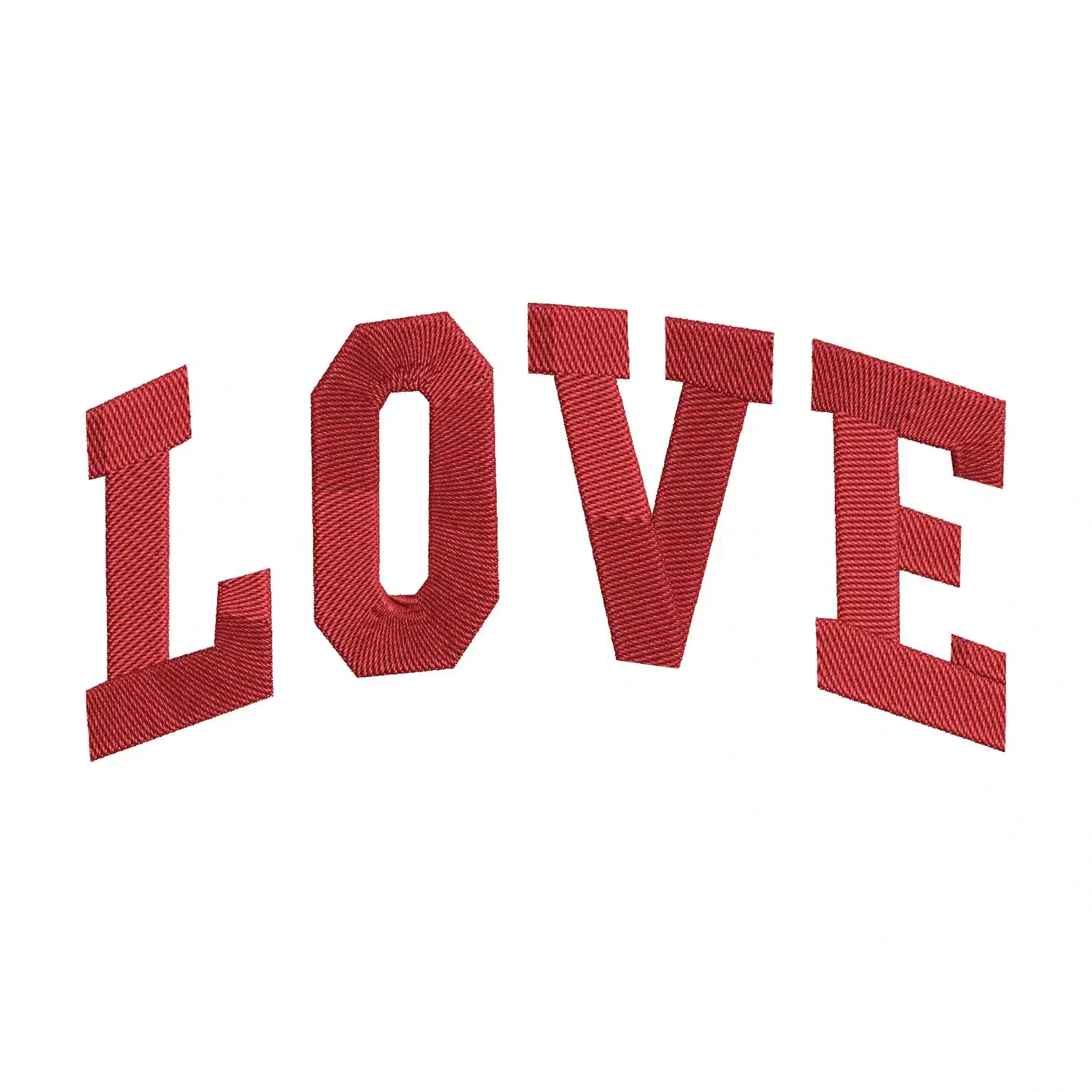 Love Embroidery Design