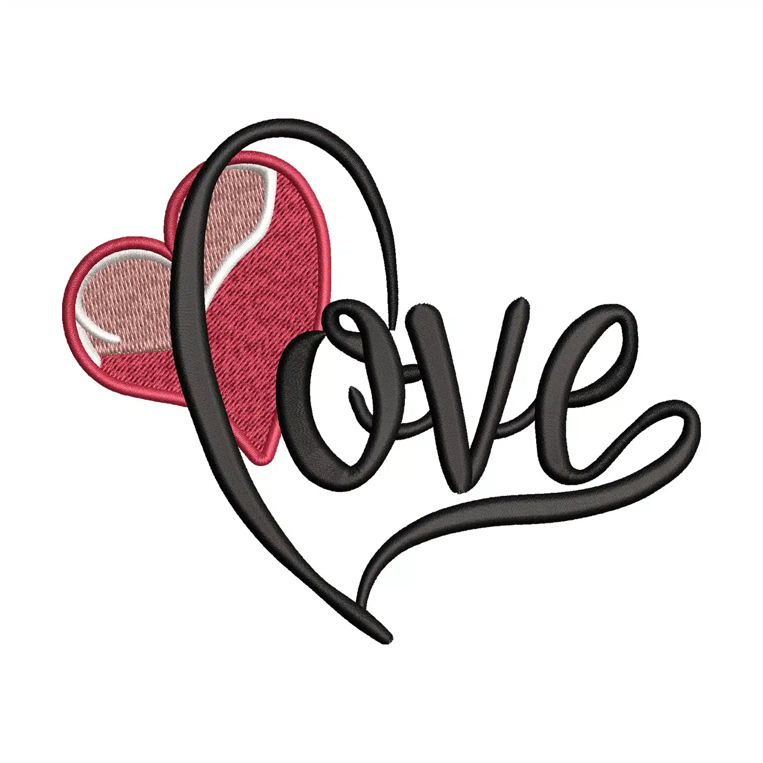 Love Embroidery Design