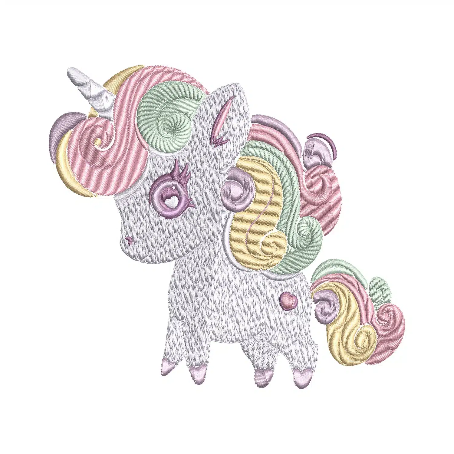 Unicorn Embroidery Design