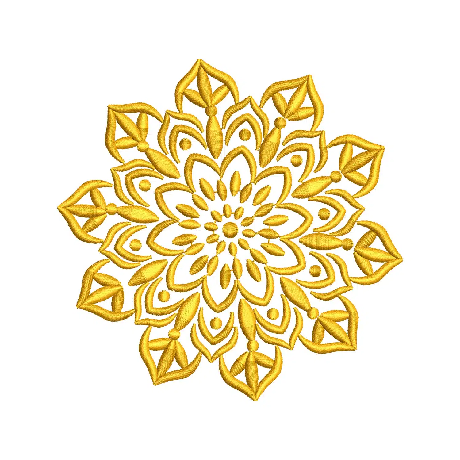Mandala Embroidery Design