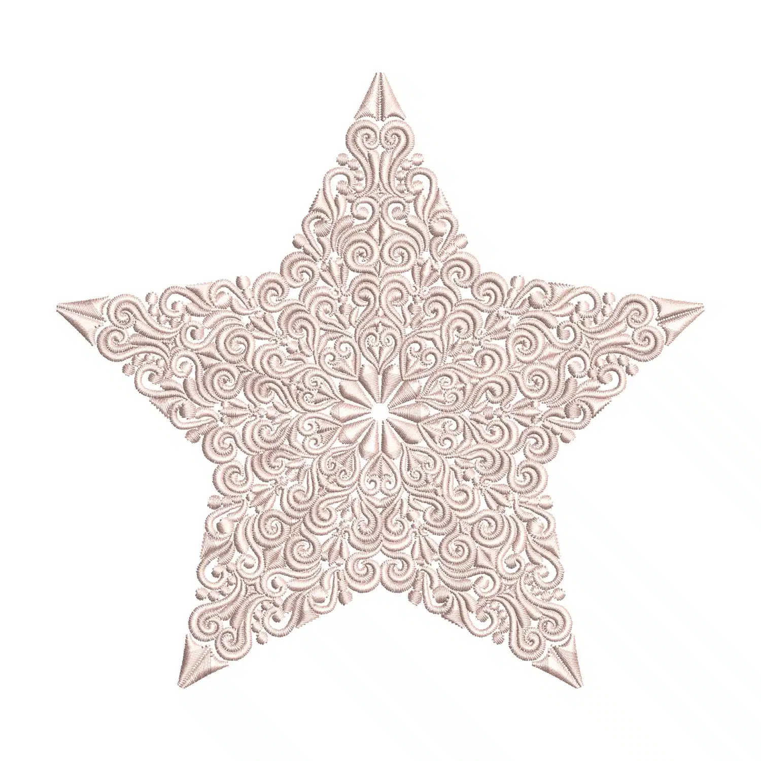 Star Embroidery Design