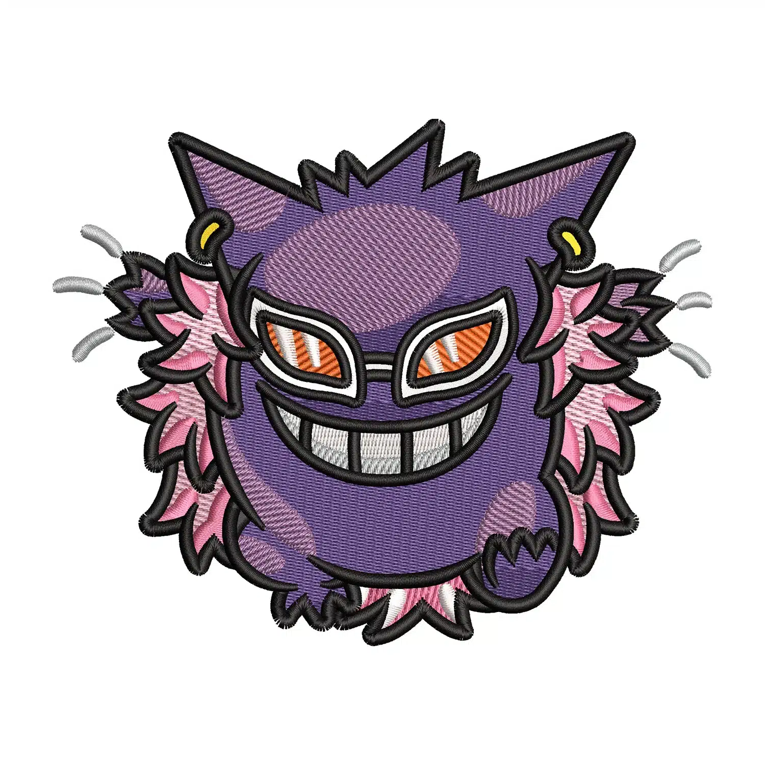 Gengar x Doflamingo Embroidery Design