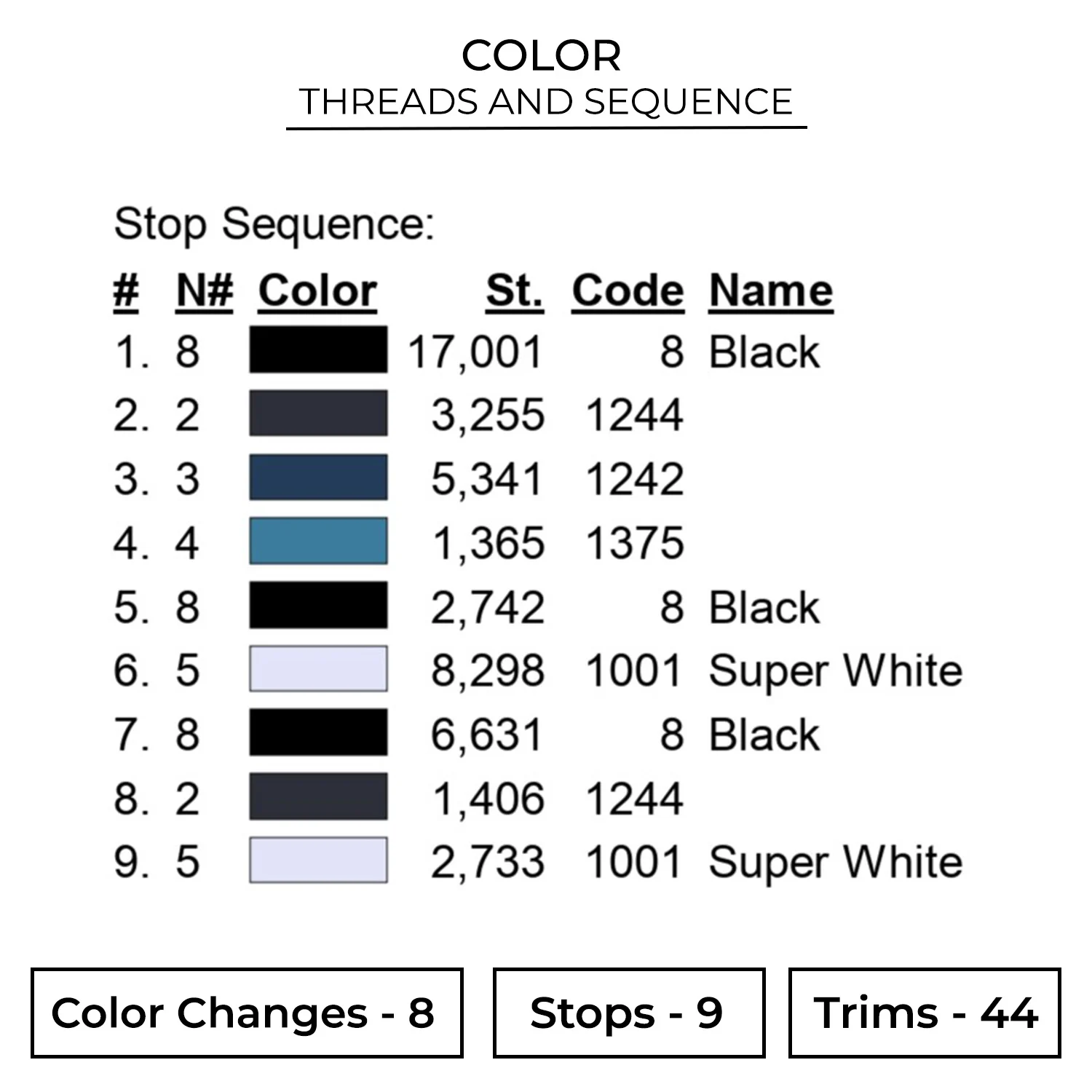 Color HLW57