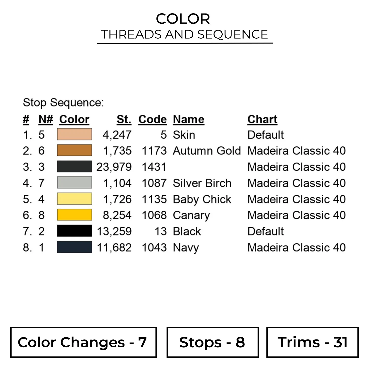 Color JJK202