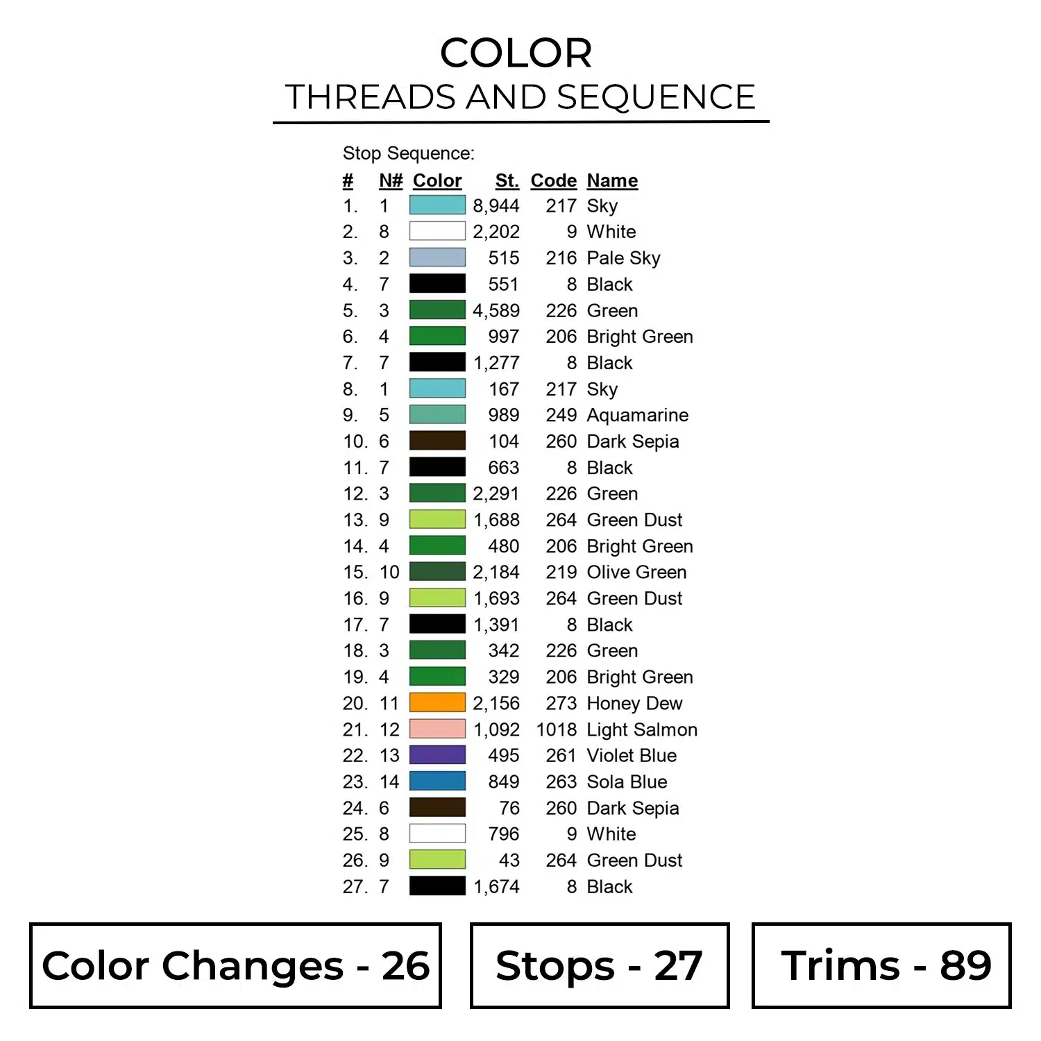Color OTC03