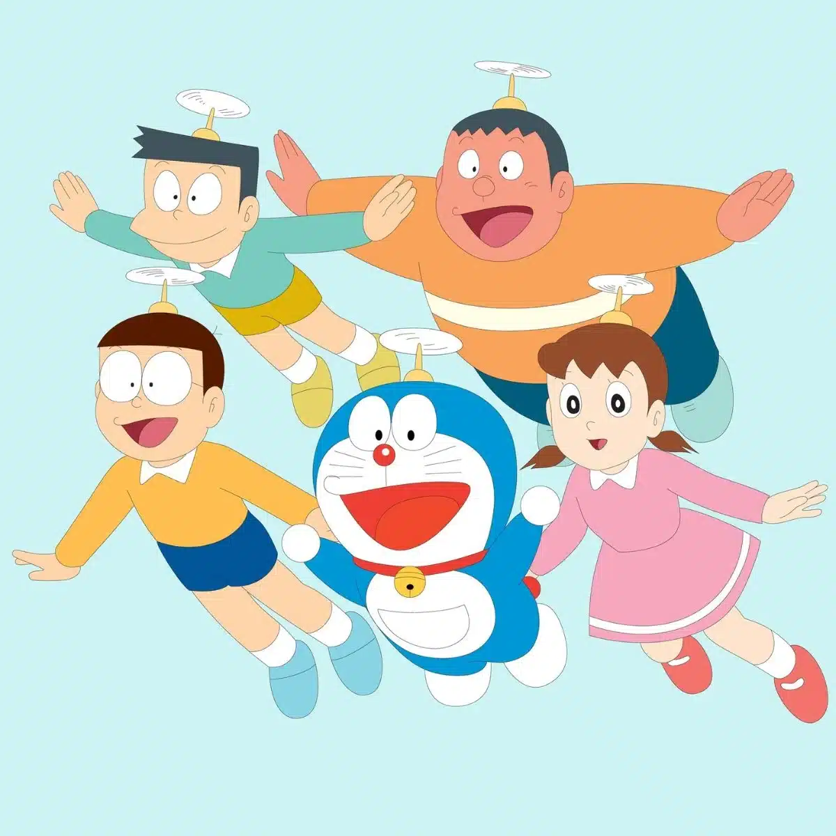 Doraemon embroidery designs