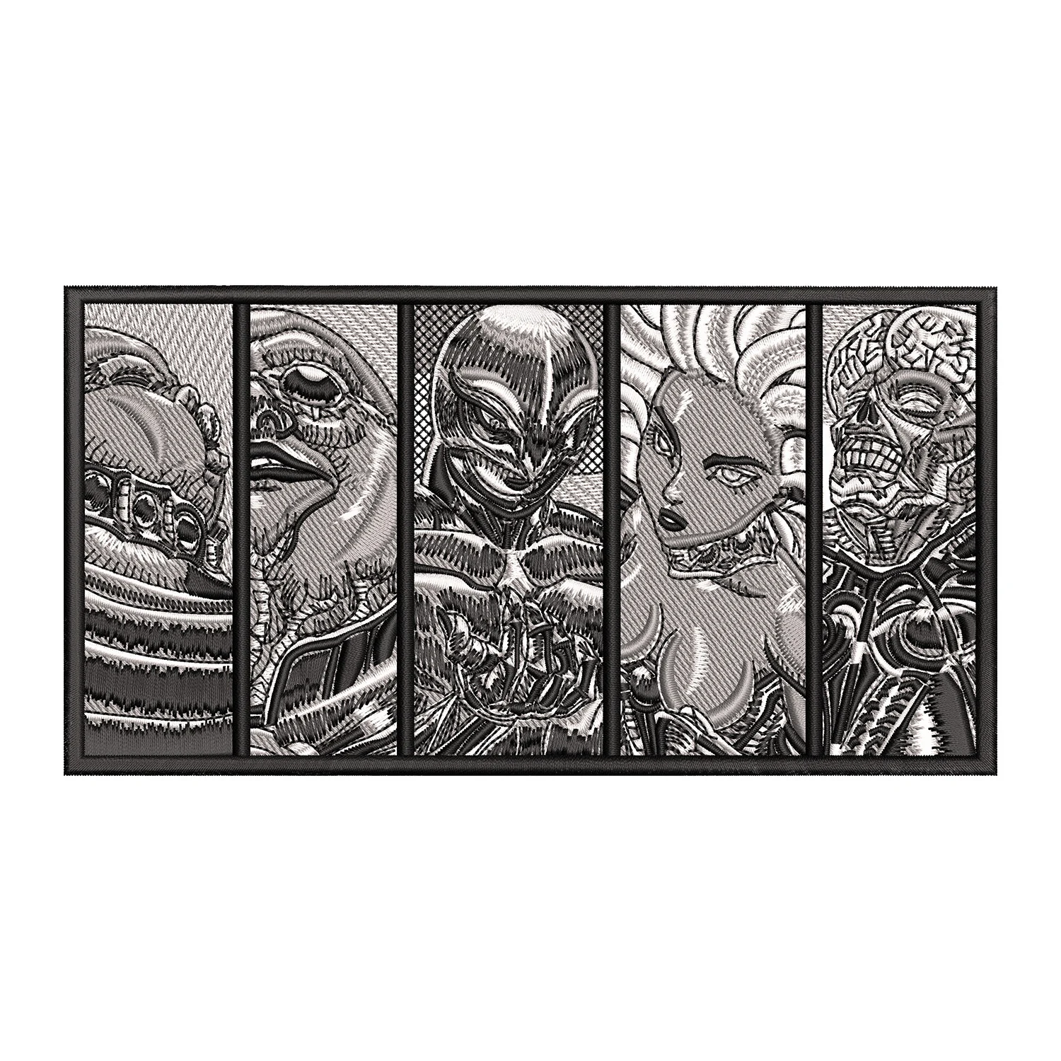 Berserk Villians Embroidery Design