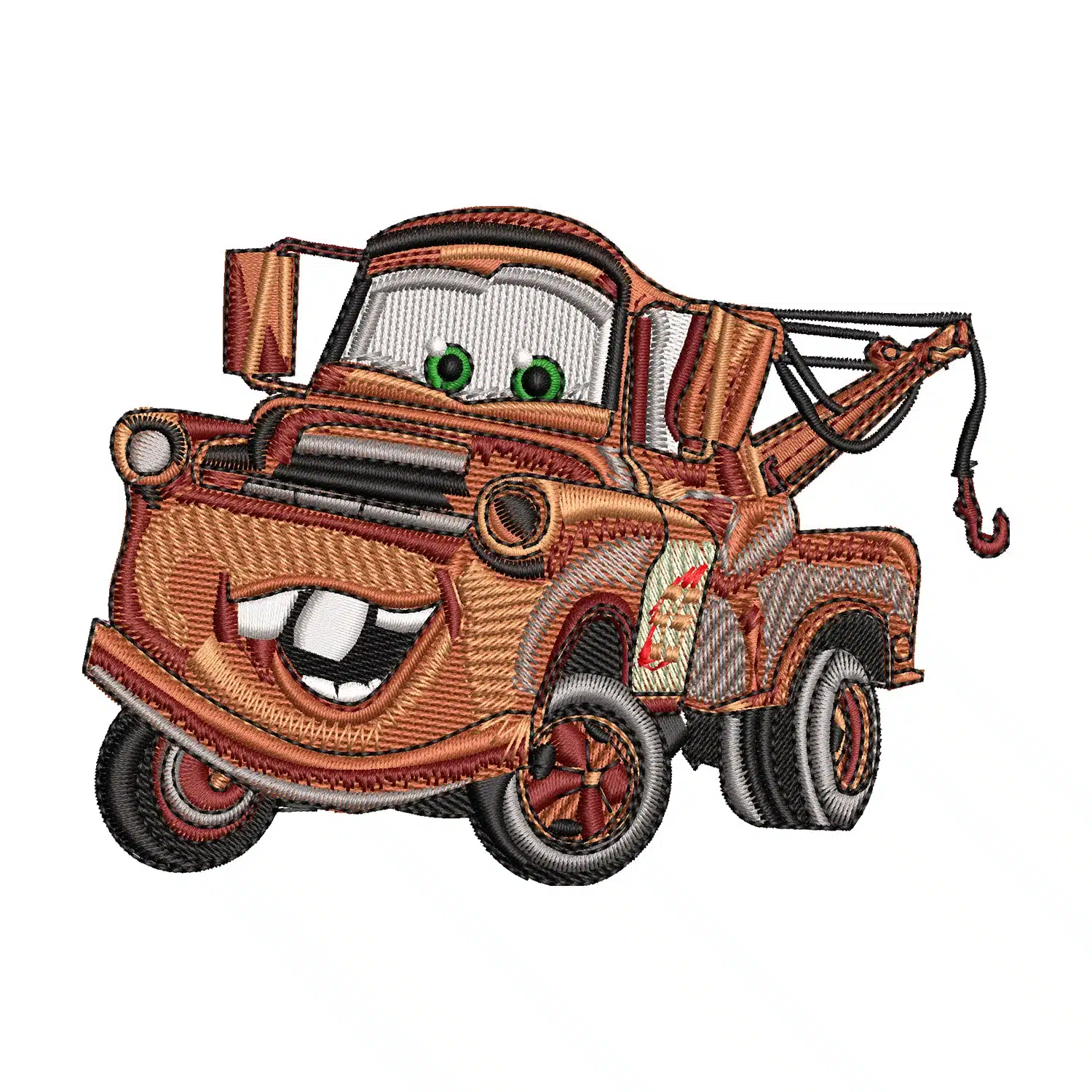 Home 135 Tow Mater Embroidery Design