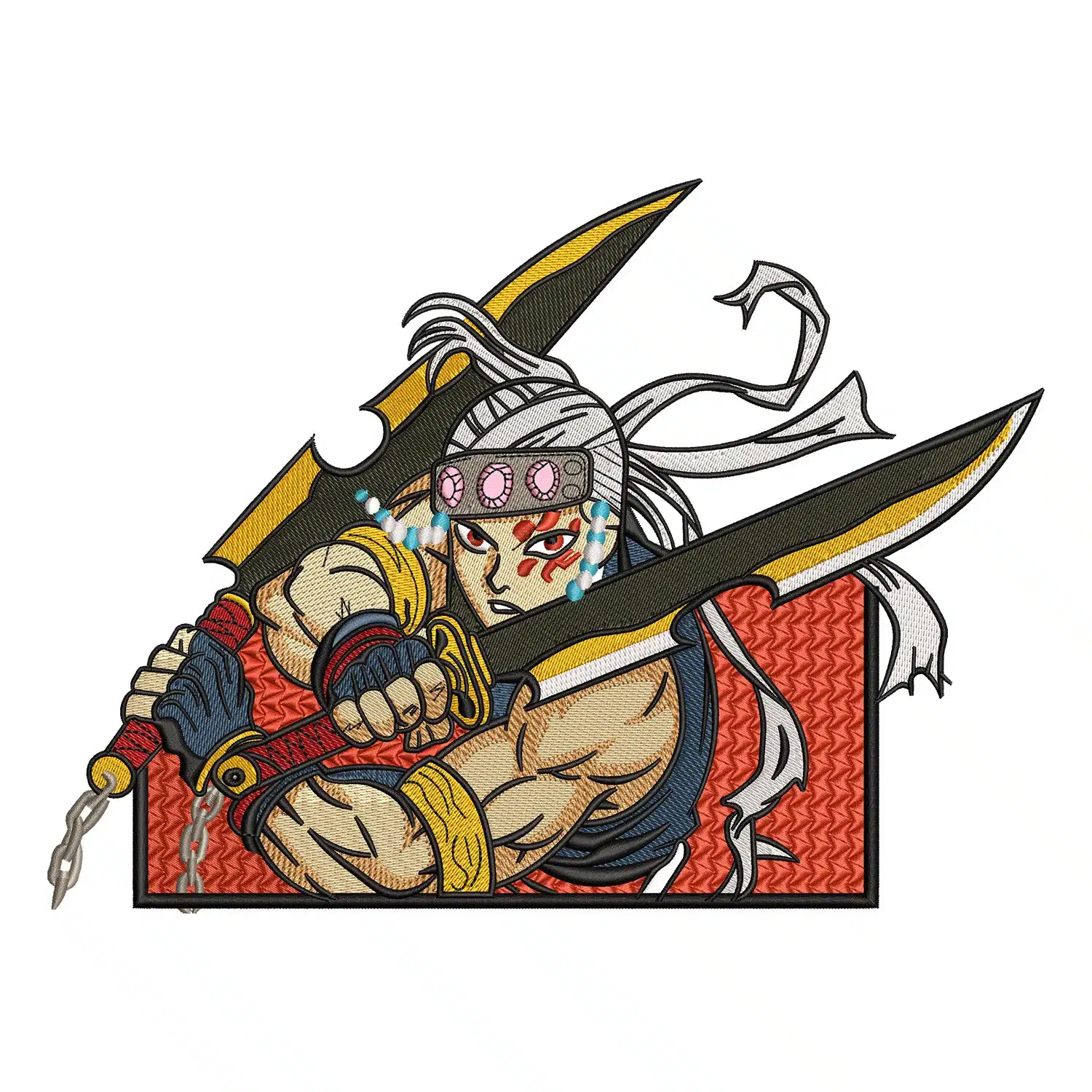 Tengen Uzui Embroidery Design