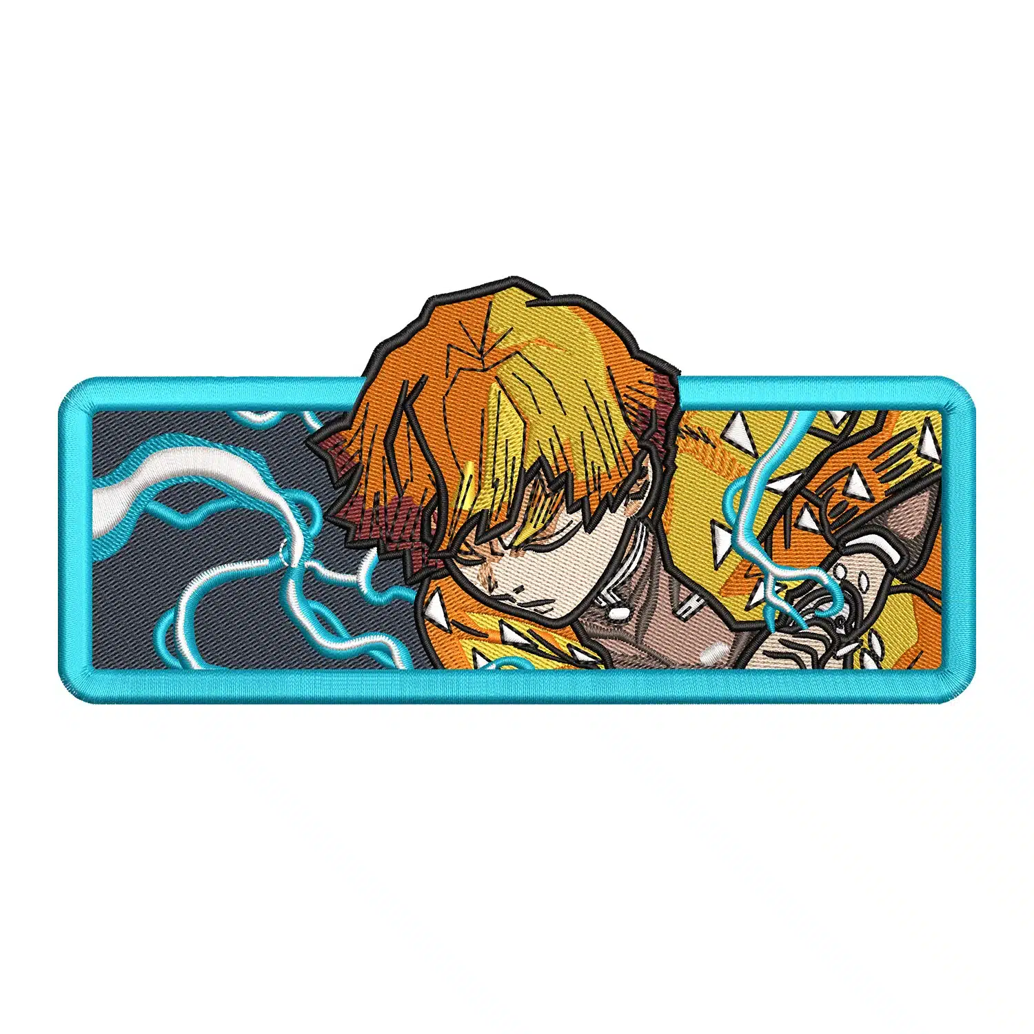 Zenitsu Attack Embroidery Design