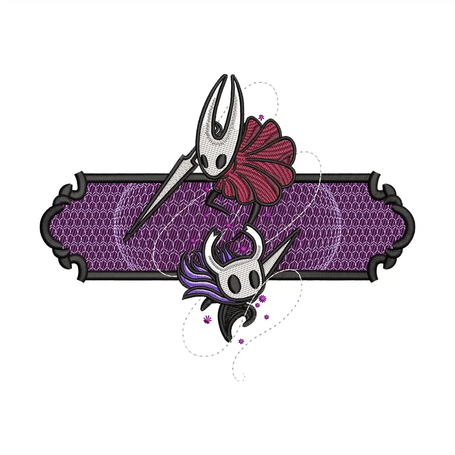 Hollow Knights Embroidery Design