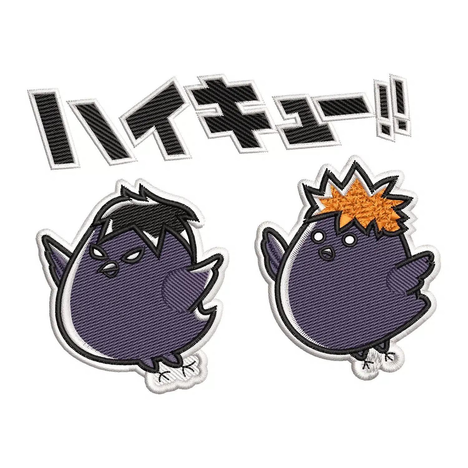 Home 90 Karasuno Birds Embroidery Design