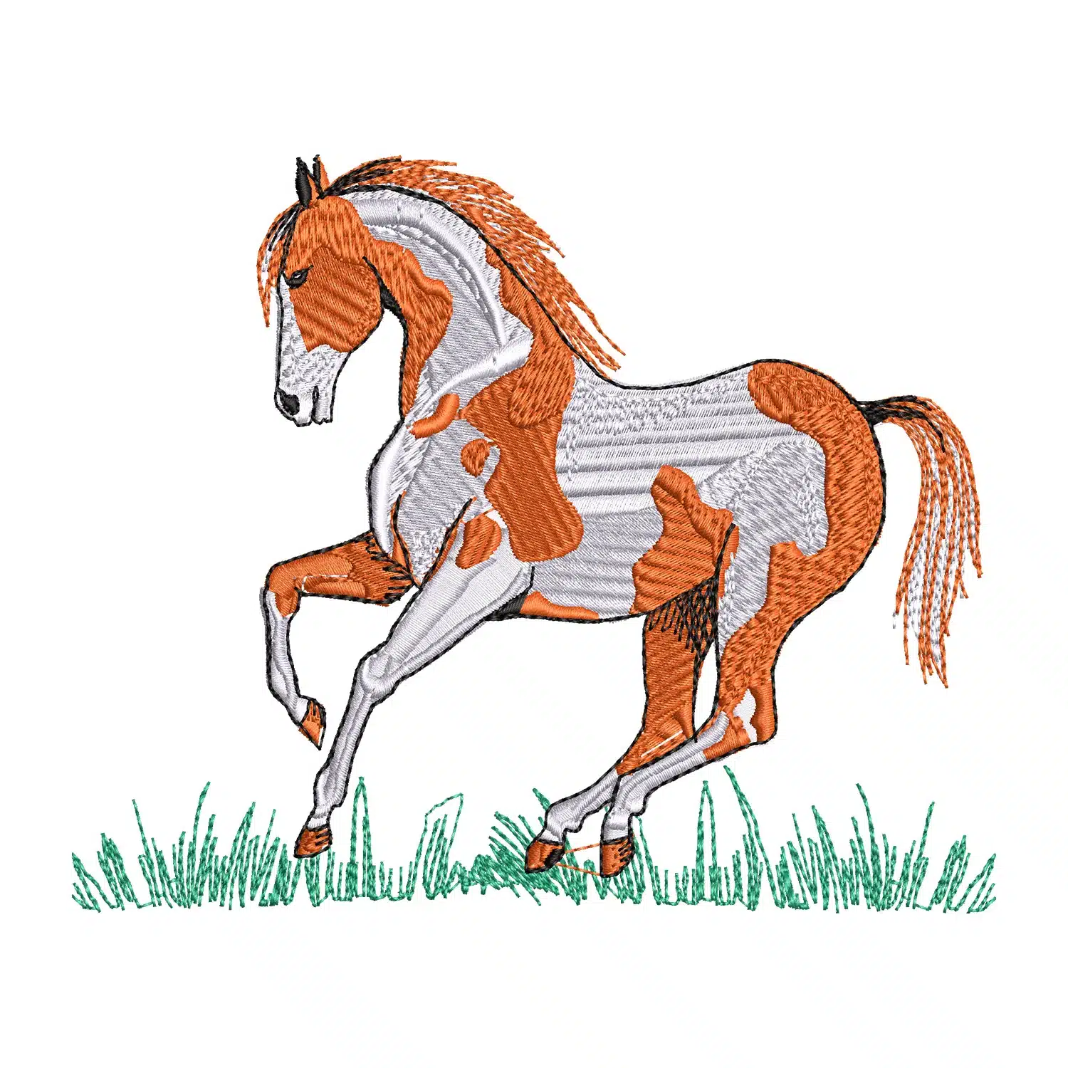 Horse Embroidery Design