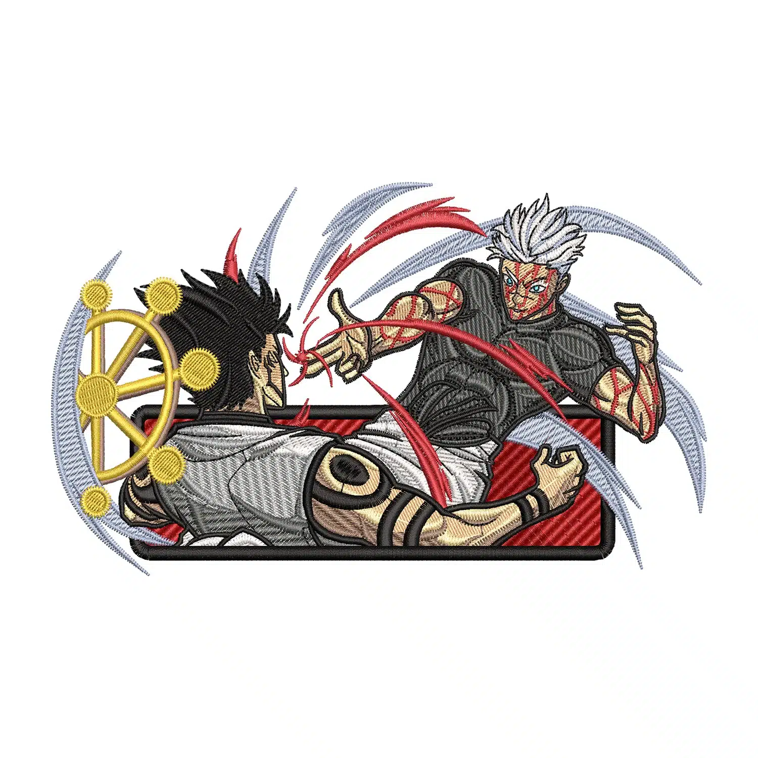 Home 147 Gojo vs Sukuna Embroidery Design