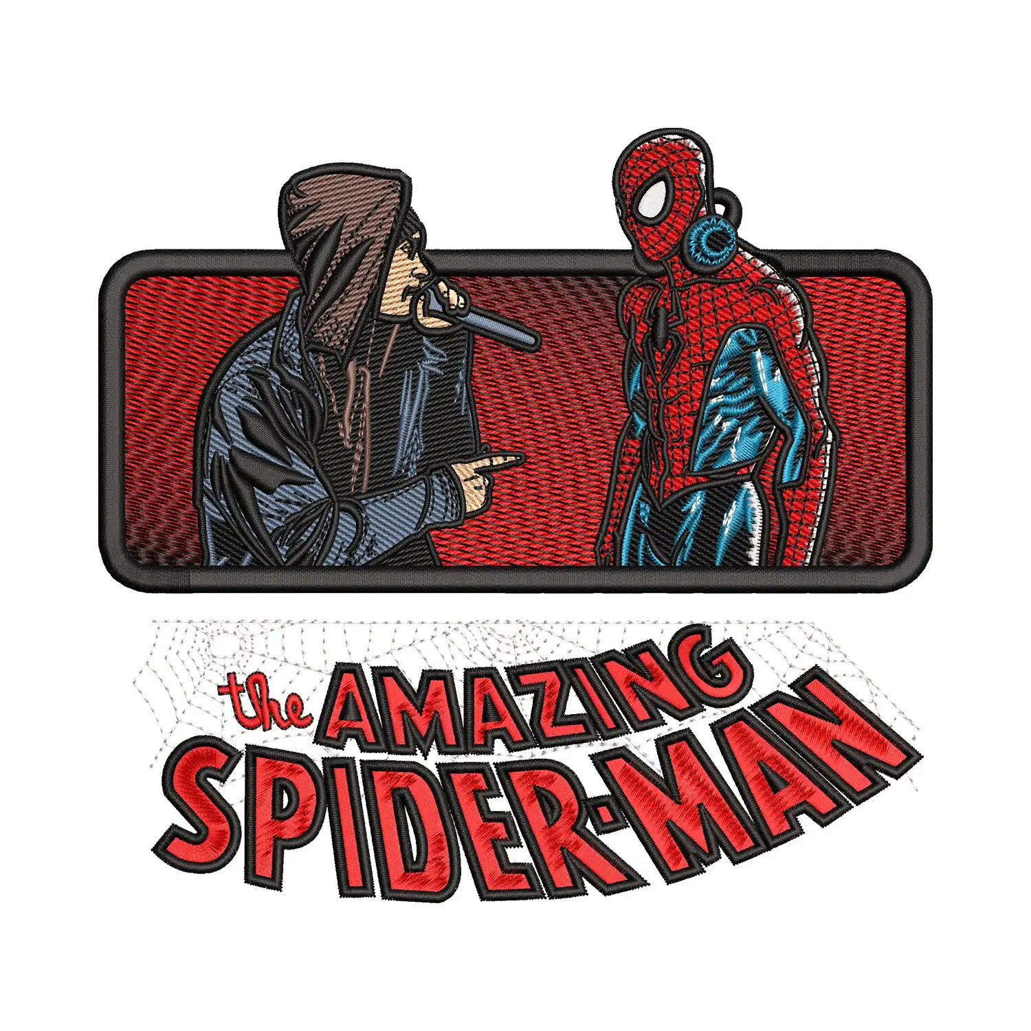 The Amazing Spiderman Embroidery Design The Amazing Spiderman Embroidery Design